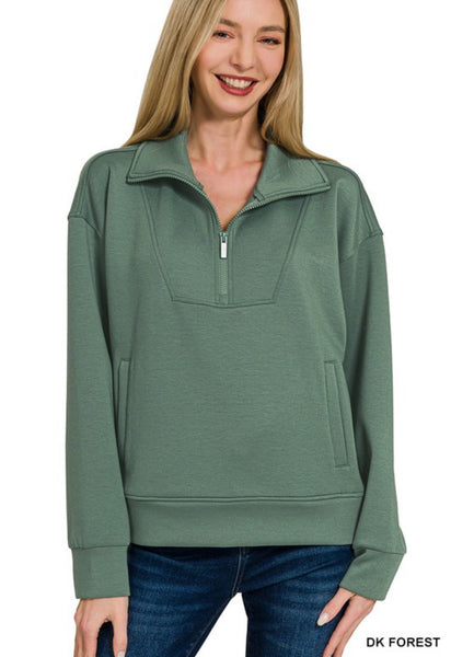Scuba Half Zip Pullover