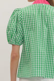Gingham in Green