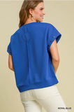 Indigo Studded Top