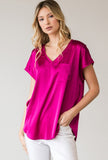 Alexandria Top Magenta