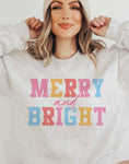 Restocked! Merry and Bright Sweatshirt