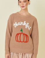 Thankful Pumpkin Sweater