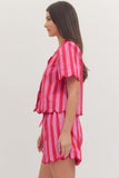Scallops and Stripes Top