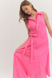 Pink Twist Dress