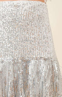 Holidaze Skirt- Silver