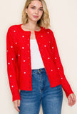 Red Hot Cardigan