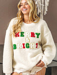 Merry and Bright Sherpa Pullover