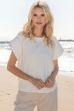 Double Dutch Top Ivory