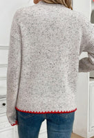 Heart Patch Sweater