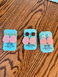 Clay Easter Egg Earrings- 8 Styles