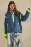 Neon Edge Pullover