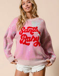 Santa Baby Sequin Sweater