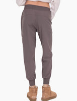 High Waisted Side Pocket Joggers