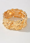 Textured Metal Bracelet