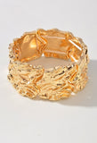 Textured Metal Bracelet