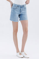 High Rise Midi Shorts- 6” Inseam