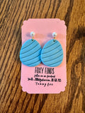 Clay Easter Egg Earrings- 8 Styles