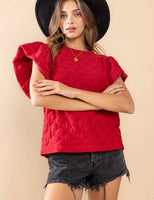 Beatrice Top-Red