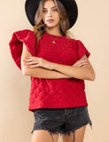 Beatrice Top-Red by
