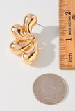 Sculpted Bow Earrings