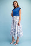 Blueberries Midi Dress