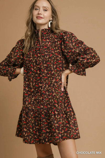 Espresso Corduroy Dress