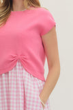 Pink Gingham Twofer Dress- 2 Pieces, 1 Price
