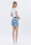 High Rise Midi Shorts- 6” Inseam