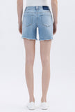 High Rise Midi Shorts- 6” Inseam