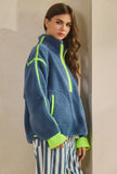 Neon Edge Pullover
