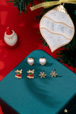 HOLIDAY CHRISTMAS TRIO EARRING &
ORNAMENT SET