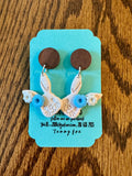 Clay Easter Bunny Earrings- 5 Styles