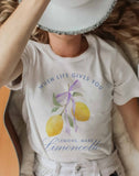 Make Limoncello Graphic Tee Ash Grey
