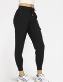 High Waisted Side Pocket Joggers