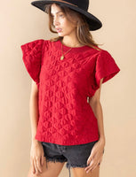 Beatrice Top-Red