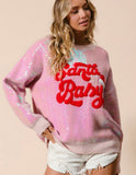 Santa Baby Sequin Sweater