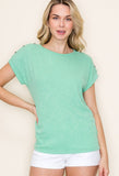 Mint Dreams Top