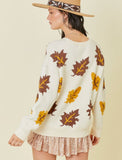 Fall Leaves Sweater