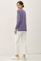 Dusk Slub Knit Sweater