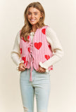 Quilted Hearts Vest
