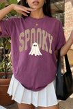 Gingham Spooky Mineral Washed Graphic Tee
