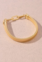 Oval Link Metal Bracelet