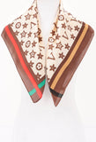 Brown Neck Scarf