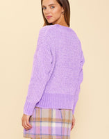 Orchid Chenille Sweater