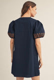 Thea Dress Navy