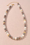 Two Tone Bead Necklace