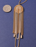 Chain Tassel Pendant Long Necklace