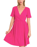 Yurman Dress Hot Pink