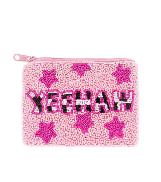 Yeehaw Star Beaded Coin Purse- 2 Colors