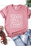 Bonfires & S’mores Graphic Tee